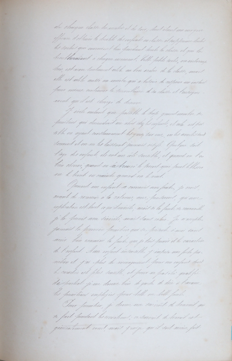 Manuscrit original de Louis Théodore Vernier, feuillet 23/24